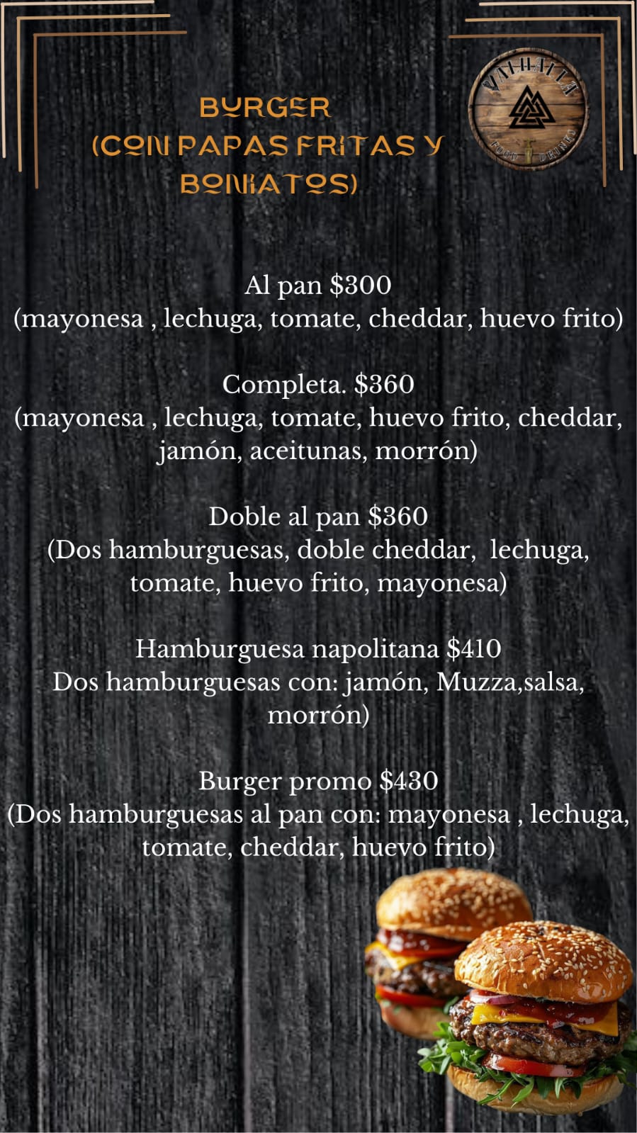 Plato de la carta