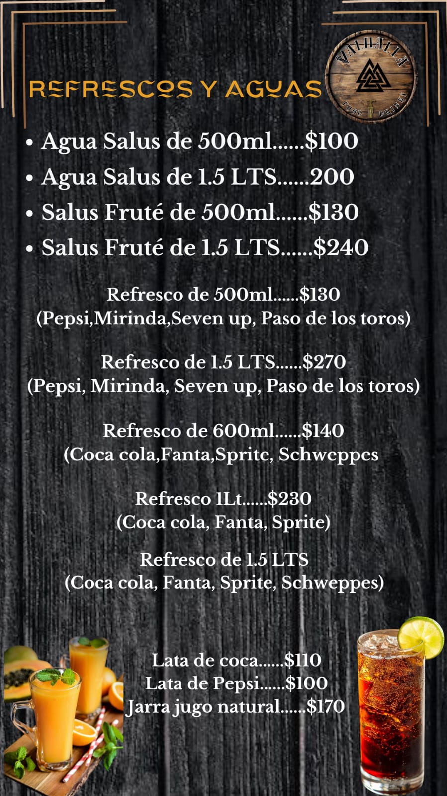 Plato de la carta